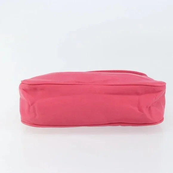 PRADA Hand Pouch Nylon Pink Auth 157315V - Picture 7 of 16